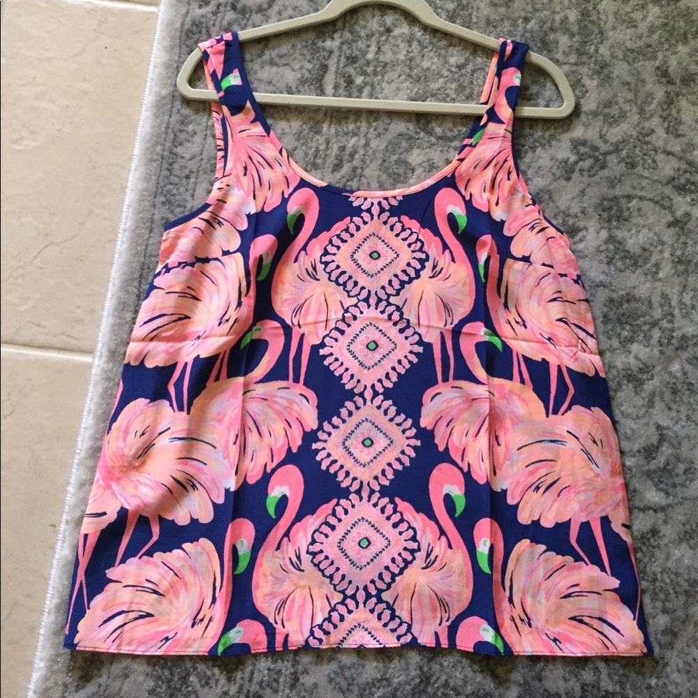 EUC Lilly Pulitzer Cosmos top, Gimme Some Leg